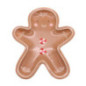 Plat bonhomme en pain d'epices