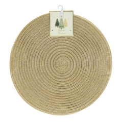 Lot de 4 sets de table dore