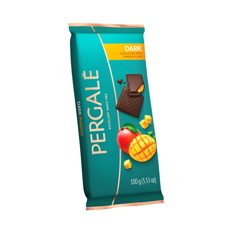 Tablette chocolat noir mangue