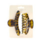 Duo pince cheveux leopard