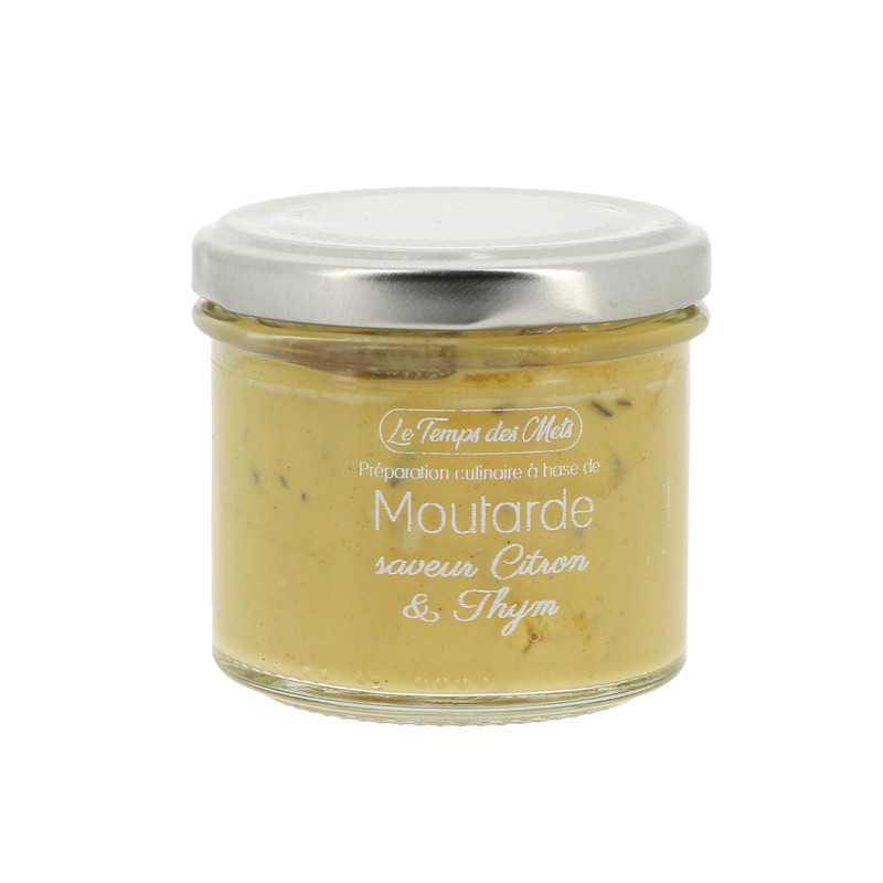 Moutarde saveur thym/citron 100g