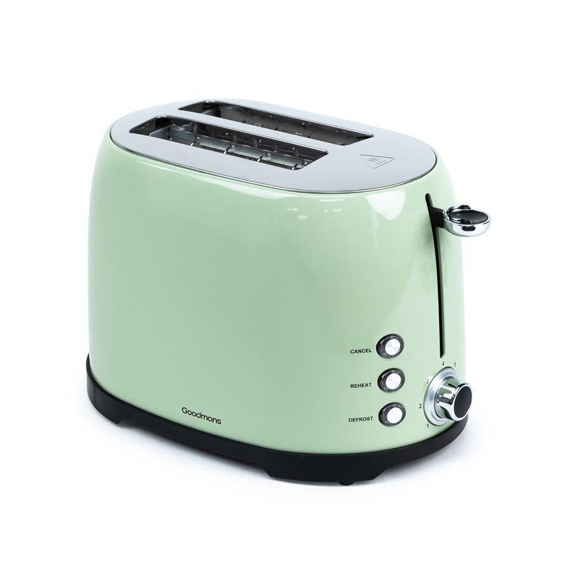 Grille pain 2 fentes 800w tendan