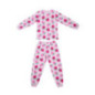 Pyjama fille polaire fraise