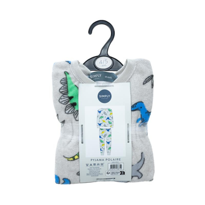 Dioche Pyjamas une pièce en polaire pour enfants Enfants en Peluche