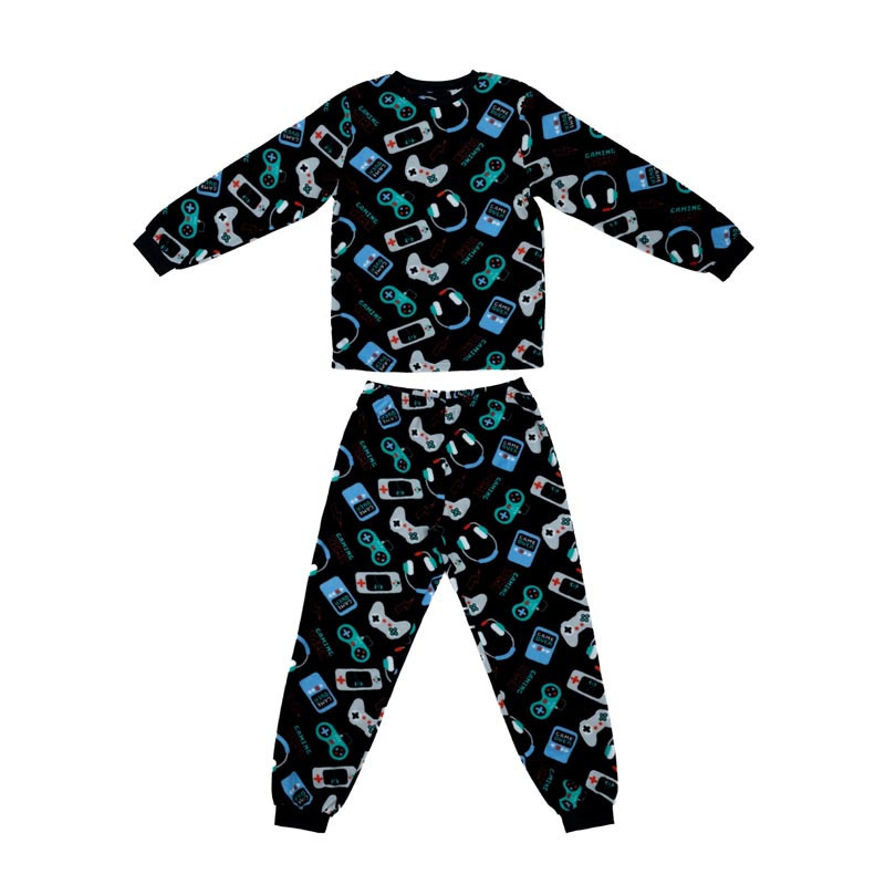 Pyjama garcon polaire gaming