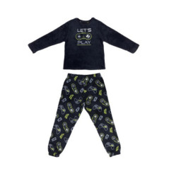 Pyjama garcon polaire let's play
