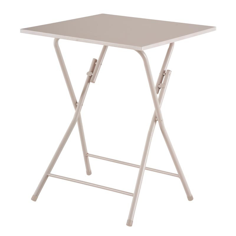 Large table pliante creme
