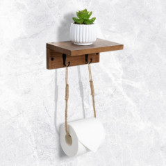 Porte rouleau corde avec support