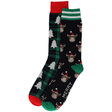 Chaussette boule de noel homme