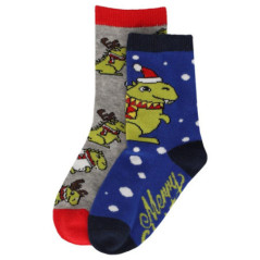 Chaussette boule de noel enfant