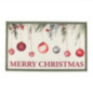 Tapis de cuisine noel boules