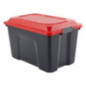 Malle locker 60l noir rouge