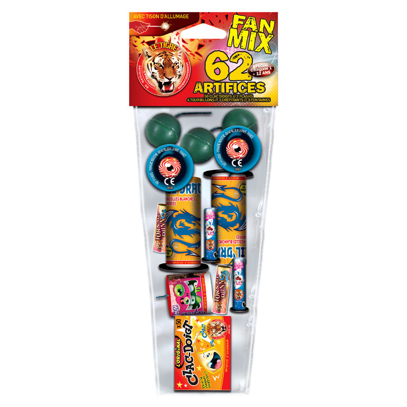 Assortiment petits artifices