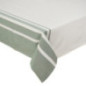 Nappe avec bordure verte 140x240