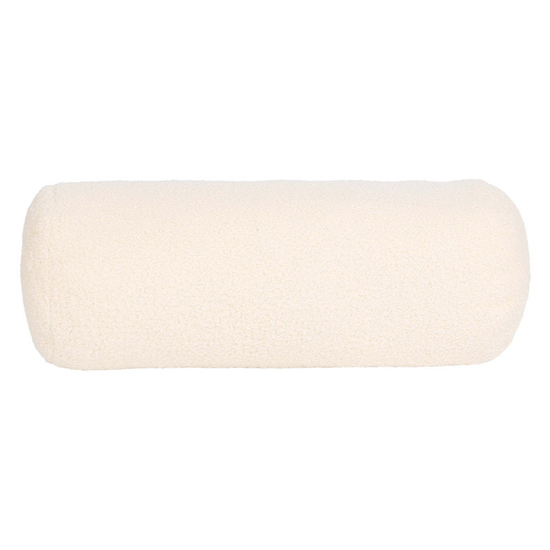 Coussin bouclette ivoire 38x15
