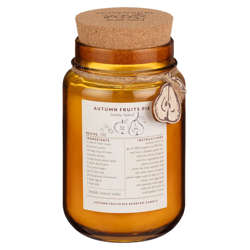 Bougie couvercle liege