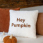 Coussin bouclette hey pumpkin cr