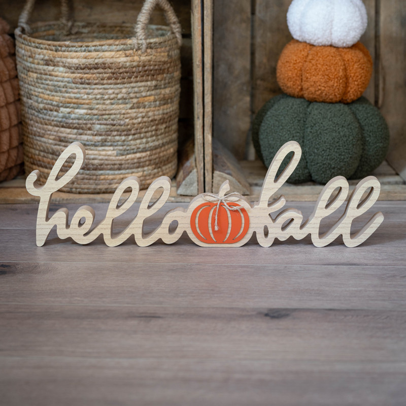 Deco bois hello fall