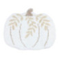 Tapis citrouille blanc