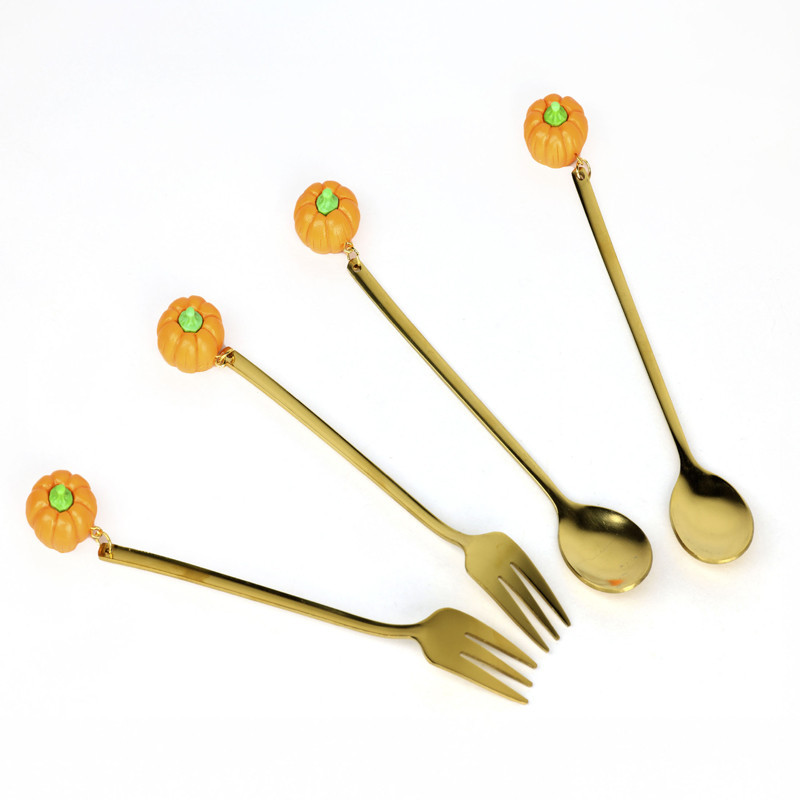 Set de 4 couverts pumpkin