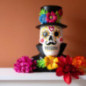 Deco statue jour des morts