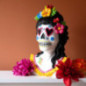 Deco statue jour des morts