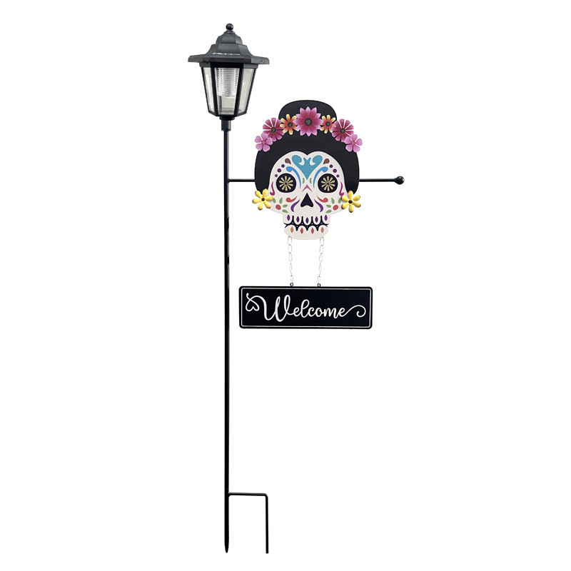 Tuteur jardin solaire h90cm