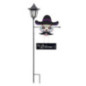 Tuteur jardin solaire h90cm