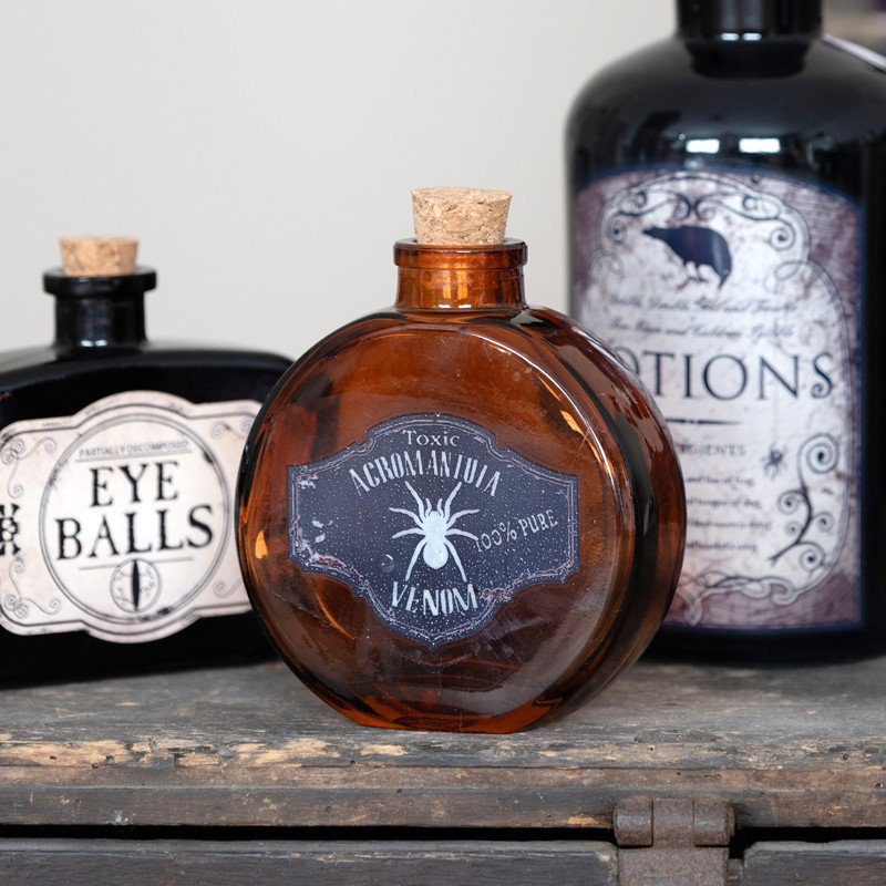 Potion halloween deco en verre r