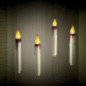 Bougie led x4 a suspendre