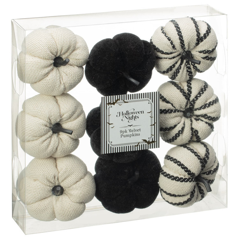 Pack de 9 citrouilles