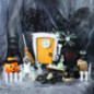 Maisonnette halloween miniature