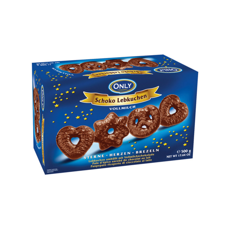 Pain d'epices enrobees chocolat