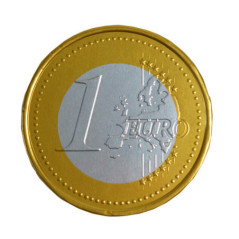 Piece euro chocolat 50g