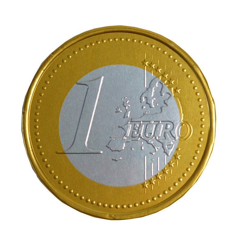 Piece euro chocolat 50g