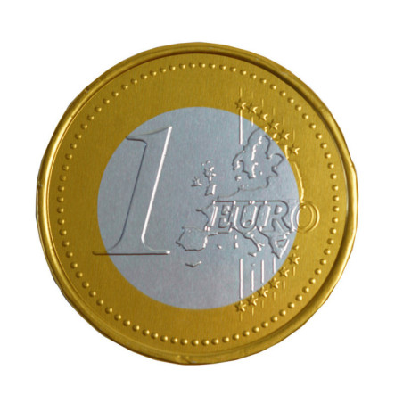 Piece euro chocolat 50g
