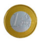 Piece euro chocolat 50g