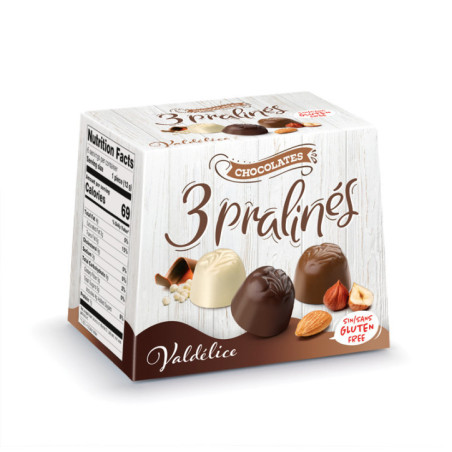 Ballotins chocolats pralines 75g