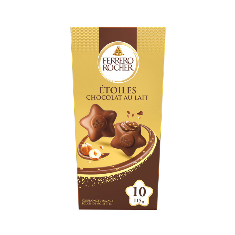 Chocolat golden star lait 115g