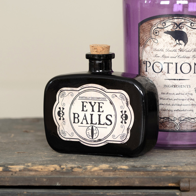 Potion halloween deco en verre n
