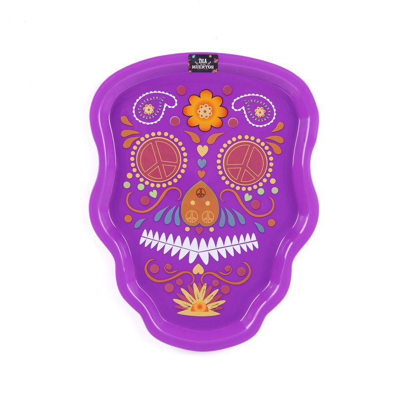 Tete plastique los muertos 4 ass