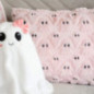 Coussin carree fantome 3d 40x40c