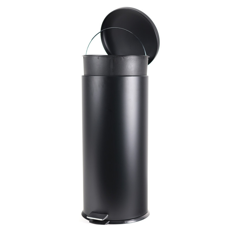 Poubelle a pedale 30l noir