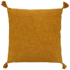 Coussin soho 40x40cm ocre