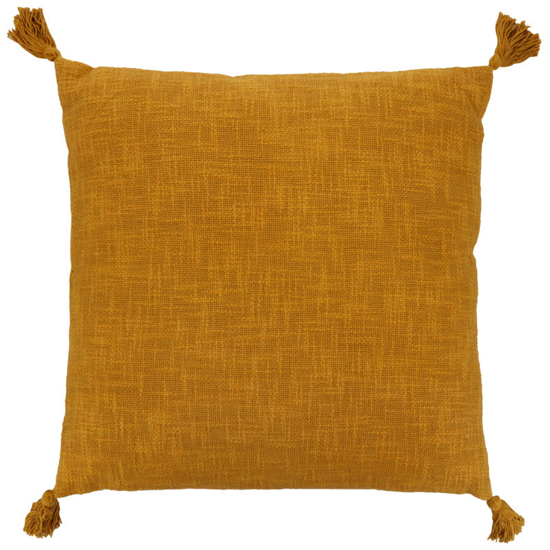 Coussin soho 40x40cm ocre