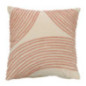 Coussin vera 48x48cm rose