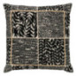 Coussin mia 60x60cm noir