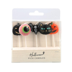 Bougie 3d x5 halloween