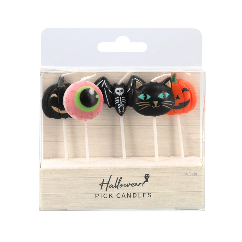 Bougie 3d x5 halloween