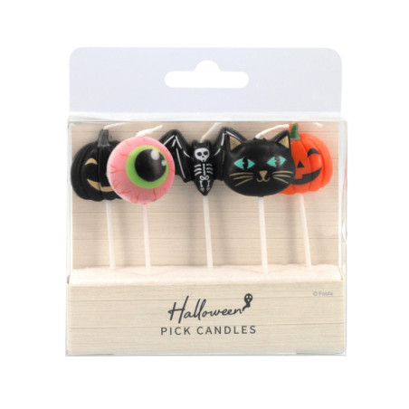 Bougie 3d x5 halloween